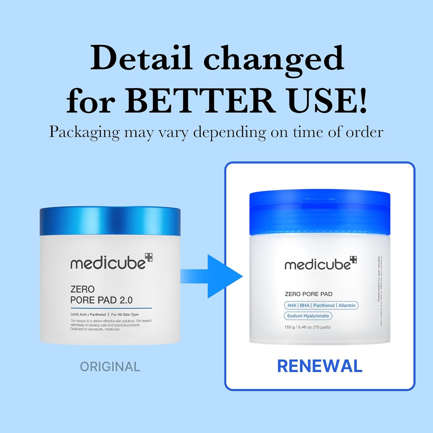 medicube - Zero Pore Pad 2.0