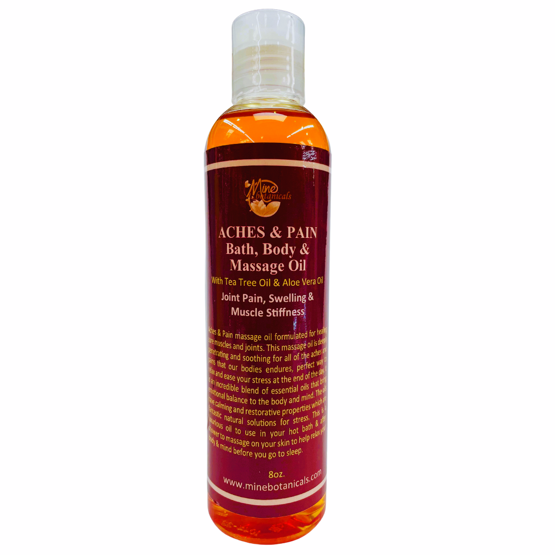 Aches & Pain Bath, Body & Massage Oil