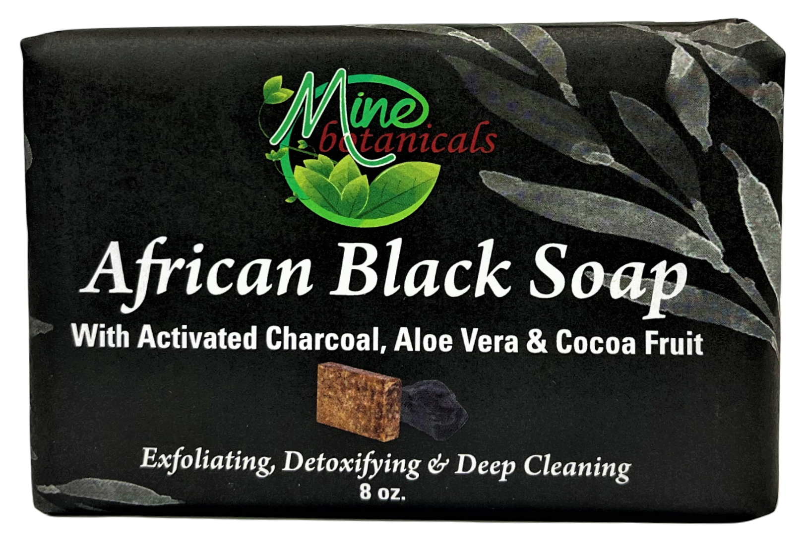 African Black Bar Soap 8 OZ.