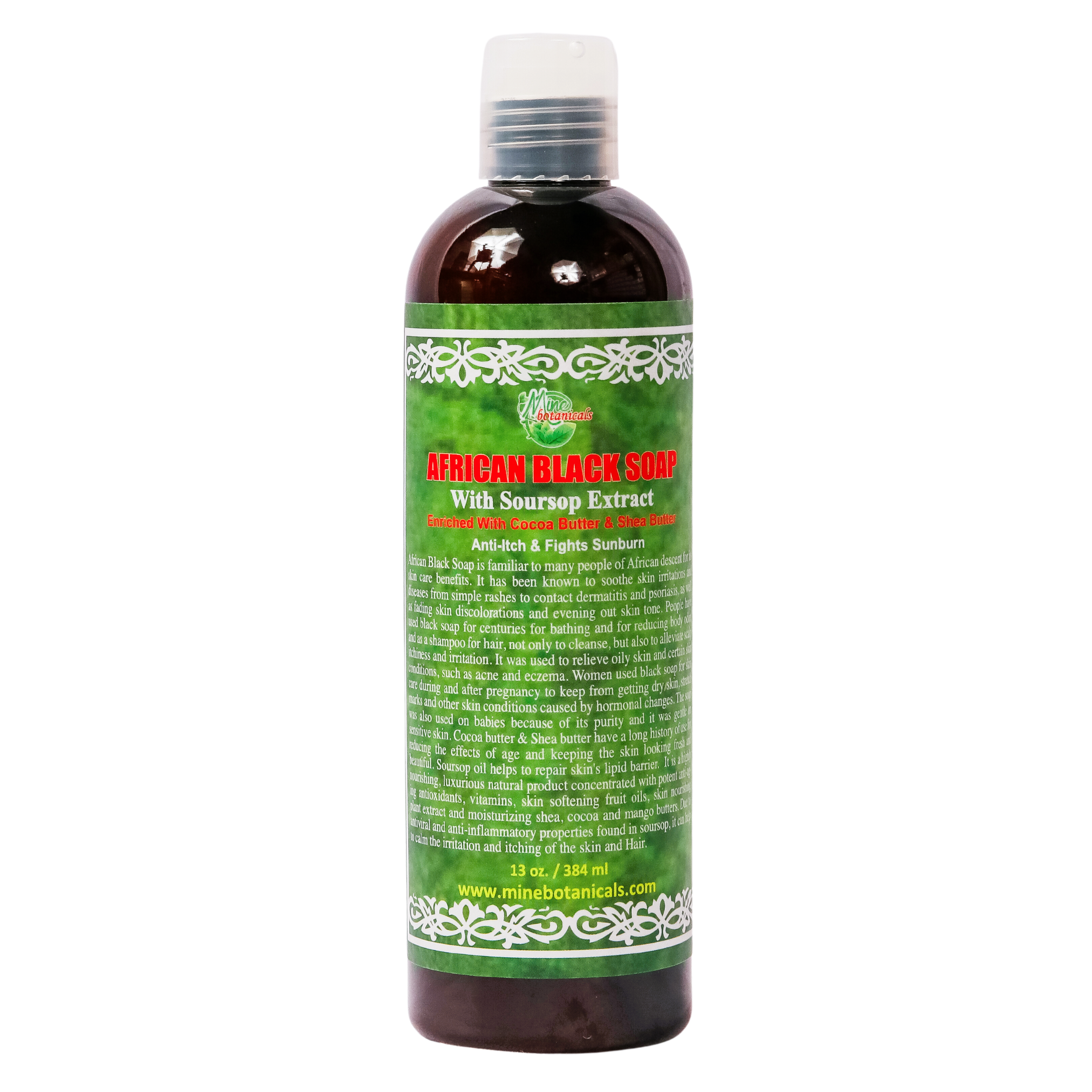 African Black soap With Soursop Extract