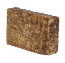 African Raw Black Soap Bar