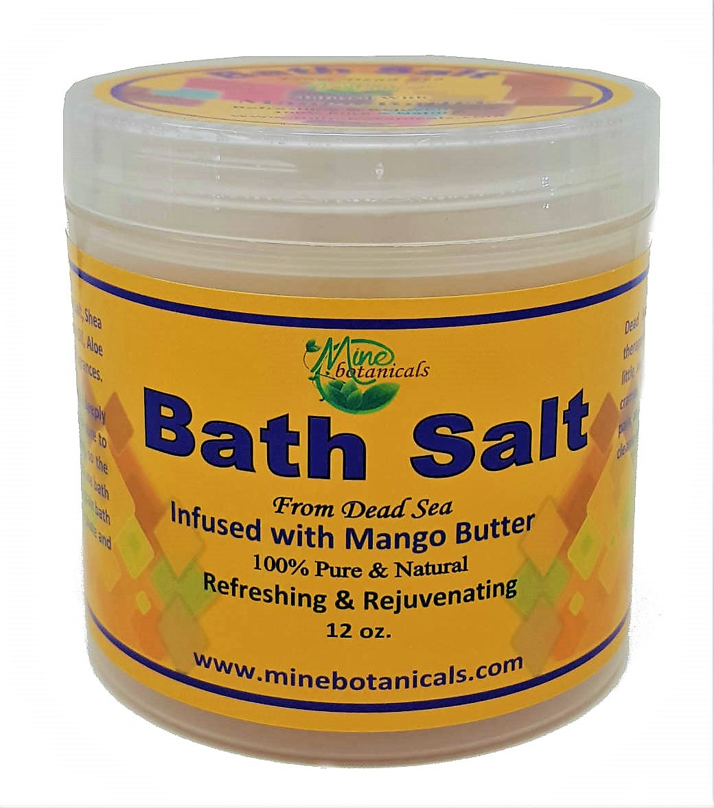 Bath Salt Infused with Mango Butter