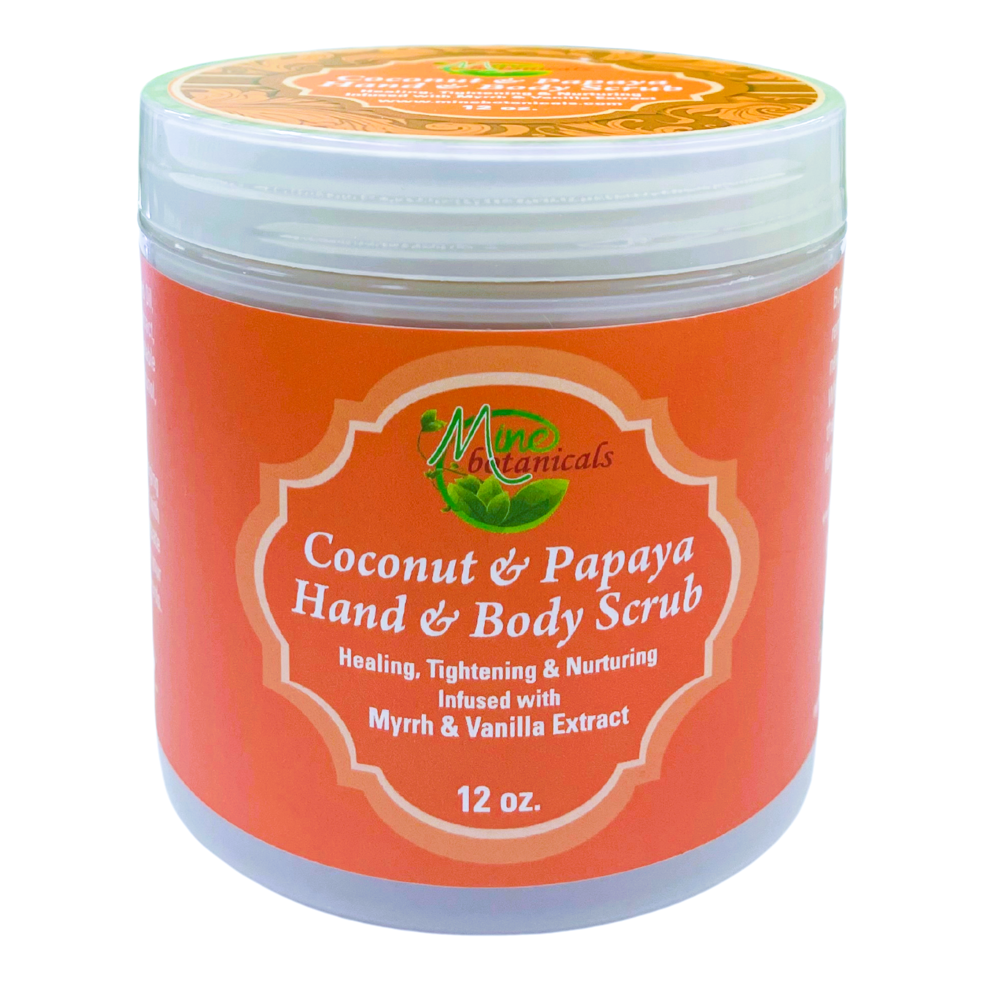 Body Scrub Infused with Coconut & Papaya