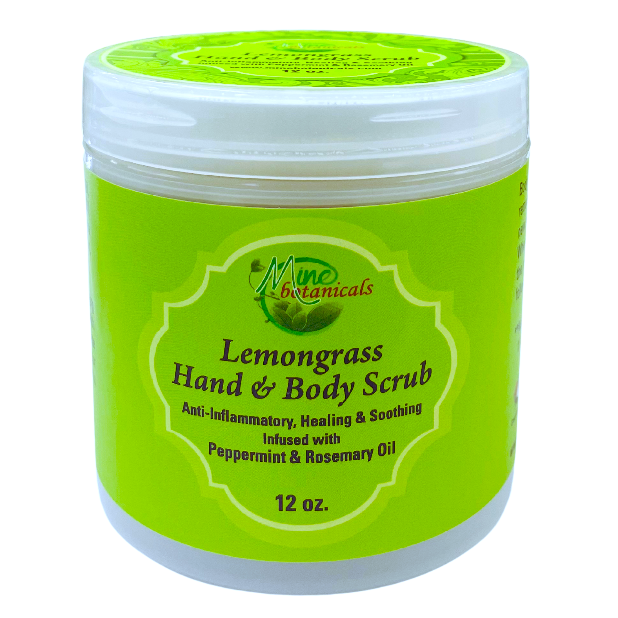 Body Scrub Infused with Lemongrass