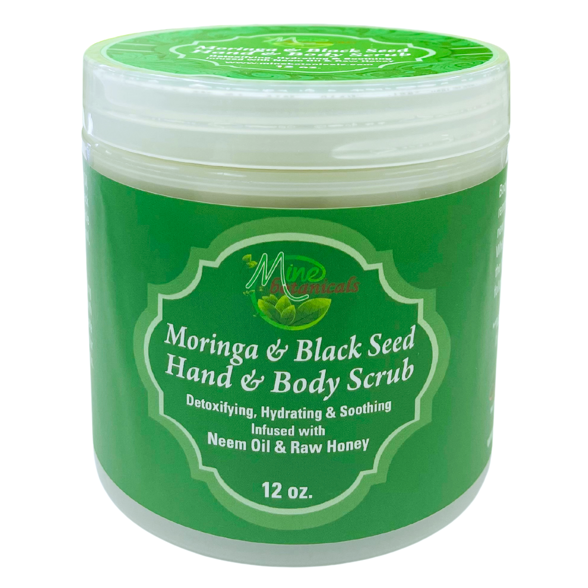 Body Scrub Infused with Moringa & Black Seed