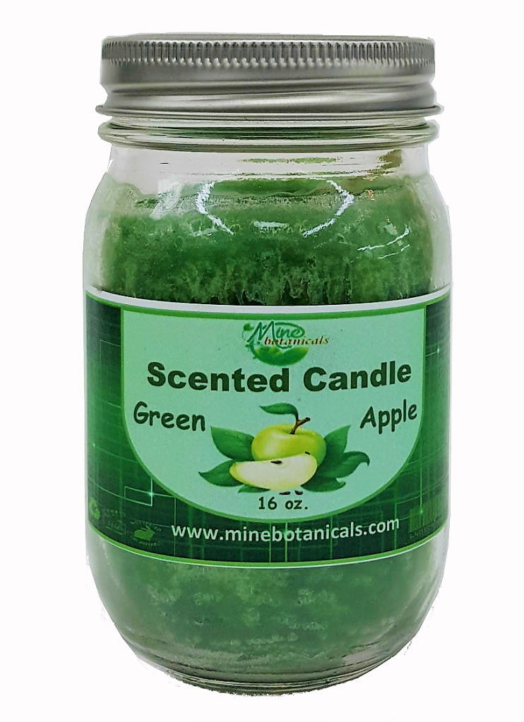 Green Apple Scented Candle