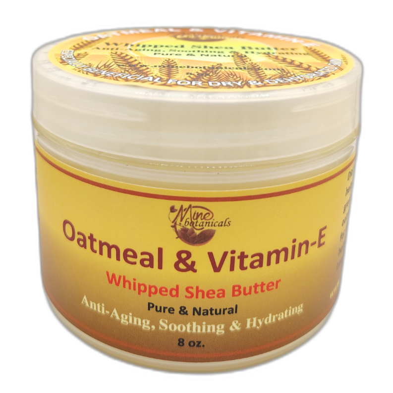 Oatmeal & Vitamin-E Whipped Shea Butter