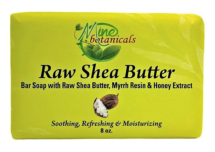 Raw Shea Butter Bar Soap 8 OZ.