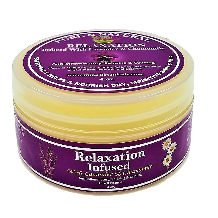 Relaxation infused shea butter