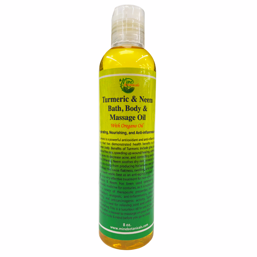 Turmeric & Neem Bath, Body & Massage oil