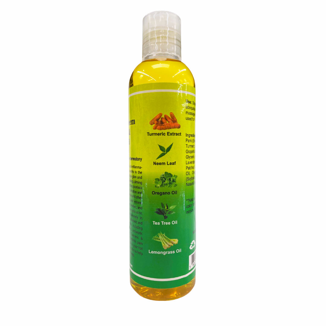 Turmeric & Neem Bath, Body & Massage oil