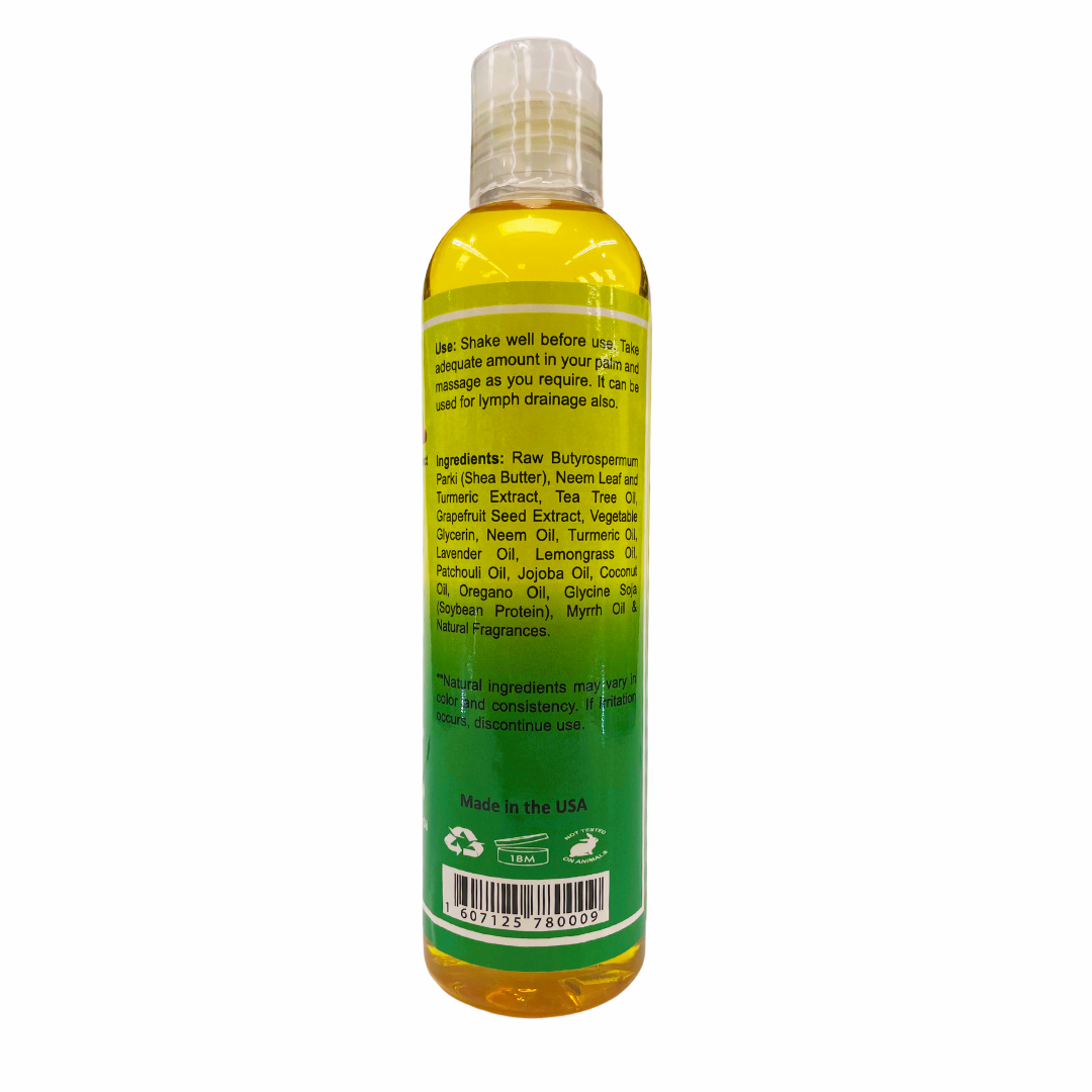 Turmeric & Neem Bath, Body & Massage oil